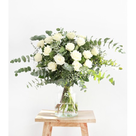 White Roses Bouquet