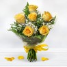 Bouquet of 6 Roses. Flowers at home Free home delivery