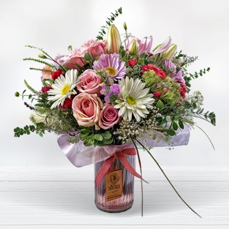 Bouquet Flores Vintage exclusivo Divino y Atractivo Entrega domicilio