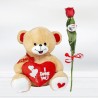 Give Love on Valentine's Day Roses FREE Shipping Flowers Teddy